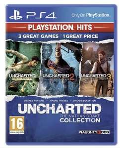 Uncharted Collection PS4 Hits Game - £9.99 + free collection @ Argos