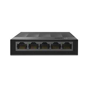 TP-Link LS1005G 5-Port Desktop/Wallmount Gigabit Ethernet Switch/Hub, Network Splitter, Plug and play, Plastic Case £8.40 @ Amazon