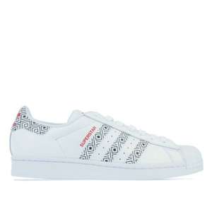 adidas Originals Superstar Lace up Casual Trainers in White (Sizes 6, 7, 8) £32.35 delivered using code @ Get The Label Outlet / eBay