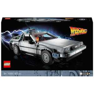 LEGO Back to the Future Time Machine Car Set (10300) £134.99 with code + £1.99 delivery (free del Red Carpet members) @ Zavvi