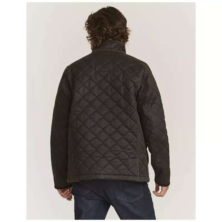 FATFACE Mens Broadsands Quilted Jacket (Brown) XS, S, M size only