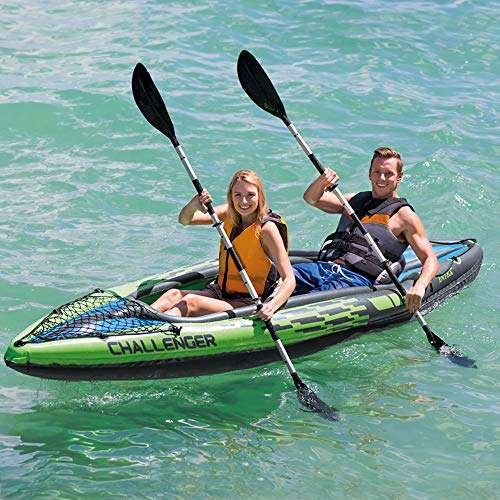 Intex K2 Challenger Kayak 2 Person Inflatable Canoe with Aluminum Oars and Hand Pump - £99.50 @ Amazon