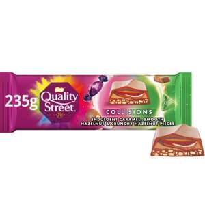 Rowntrees Quality Street Collisions Chocolate bar - 235g Instore at Borehamwood