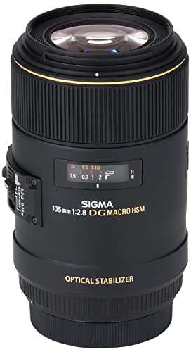 Sigma 105mm f/2.8 EX DG OS HSM Macro Lens Canon EF | £231.62 Used Very Good @ Amazon Warehouse