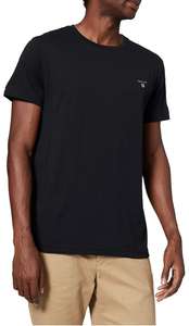 GANT Men's The Original Solid Short Sleeve Crew Neck T-Shirt Various Colours & Sizes £16.99 @ Amazon