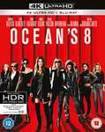 Oceans 8 4k Blu Ray £3.96 sold by D&B Entertainment @ Amazon
