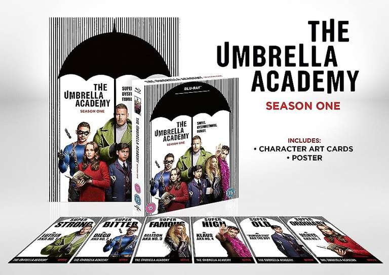 The Umbrella Academy: Season One Blu-Ray - With Code