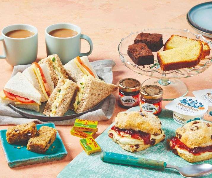 Mother's Day Afternoon Tea For 2 - Regular & Vegetarian Options £10.00 @ Morrisons