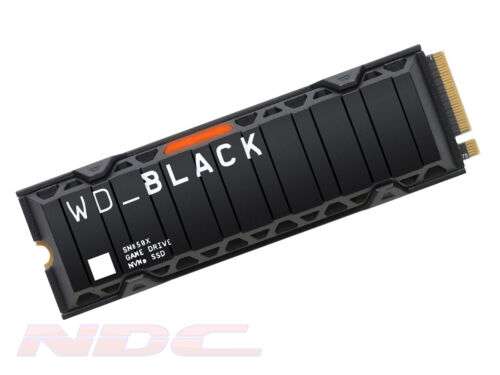 WD Black SN850x 2TB PCIe NVME Gaming SSD with Heatsink - W/Code Sold by SVX-Online