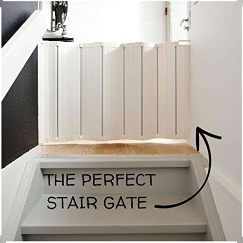 BabyDan Guard Me - Auto retractable stair gate (baby/dog/pet) 55-89cm - £40 @ Amazon
