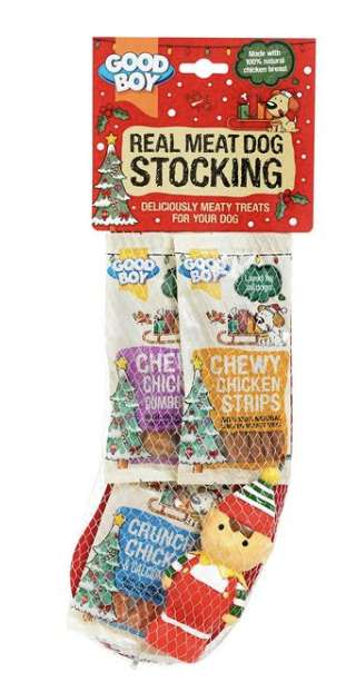 Good boy Christmas stocking on line and in store lots on the shelf - 12p Instore @ Sainsbury's (Wakefield)