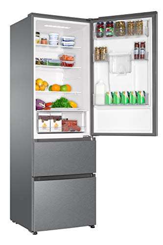 Haier HTR3619FWMP Freestanding Combi Fridge Freezer with Non-plumbed water dispenser £549 @ Amazon