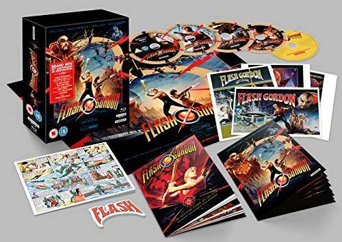 Flash Gordon (40th Anniversary) Collector's Edition Box Set 4K Ultra HD + Blu-Ray