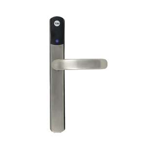 Used / Like New: Yale SD-L1000-SN Conexis L1 Smart Keyless Door Handle, App Control, Satin Chrome Finish - Amazon Warehouse - Prime Excl