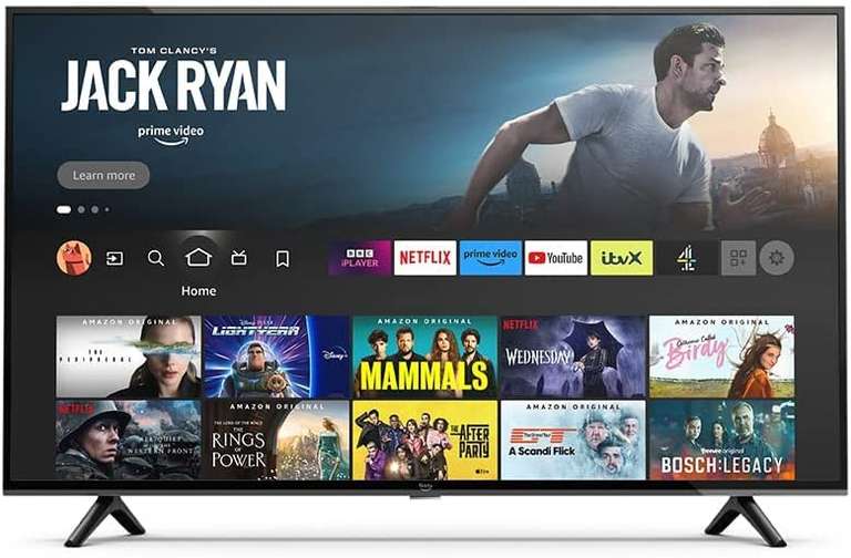 Amazon Fire TV 43-inch 4-series 4K UHD smart TV / 50in - £329.99 / 55in - £379.99