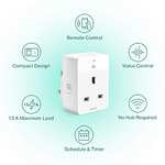 Kasa Mini Smart Plug by TP-Link Wireless Smart Socket (KP105) £8.98 (with 10% voucher) @ Amazon