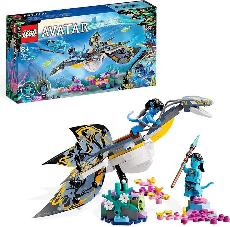 LEGO 75575 Avatar Ilu Discovery The Way of Water Movie Building Toy Ocean Set at Cheadle Royal