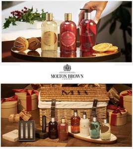 Free delivery, no minimum spend + 20% off full price Molton Brown items with code + Outlet Sale