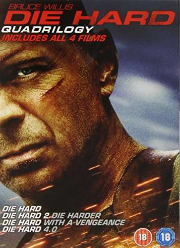 Die Hard 1-4 DVD Used £2.87 with code @ World of books