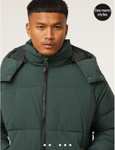Green Padded Hooded Coat - £20 @ George (Asda) + Free Click & Collect