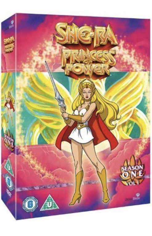 She Ra - Princess Of Power Vol 1 6 Disc DVD (used) £3 with free click and collect @ CeX
