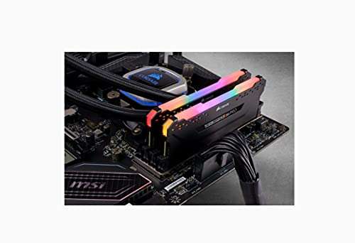 Corsair Vengeance RGB PRO 32GB (2x16GB) DDR4 3200 Desktop Memory - £76.88 sold & dispatched by Amazon EU