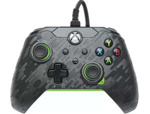 PDP Xbox wired controller, Neon Carbon Free click and collect