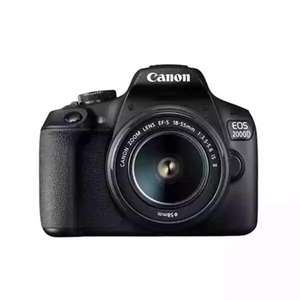 Refurbished Canon EOS2000D + 18-55 + SB130 bag + 16Gb SD card - £299.00 delivered @ Park Cameras