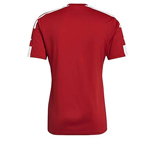 adidas Men's Squadra 21 Jersey Jersey (Short Sleeve), team power red/white, XS