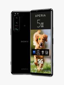 Sony Xperia 5 III Smartphone, Android, 8GB RAM, 6.1”, 5G, SIM Free, 128GB, Black - £699 With Code @ John Lewis & Partners