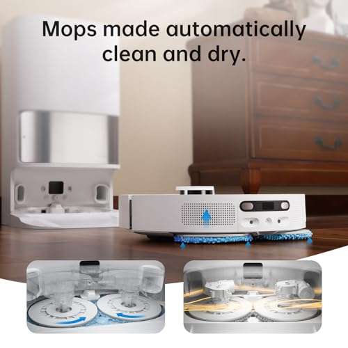 dreame L10s Ultra Robot Vacuum Cleaner And Mop With Self-Cleaning Station (Automatic Dust Collection) 3D Obstacle Detection