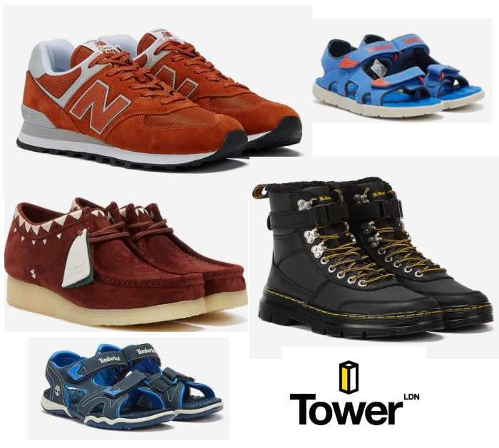 Free Delivery on Everything Including the Up to 70% Branded Sale No Minimum Spend @ Tower London