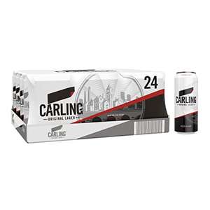 Carling Original Lager 24 x 440 ml (cans) - £14.67 each or 2 for £20 (48 cans total) Usually dispatched within 1 to 3 weeks @ Amazon
