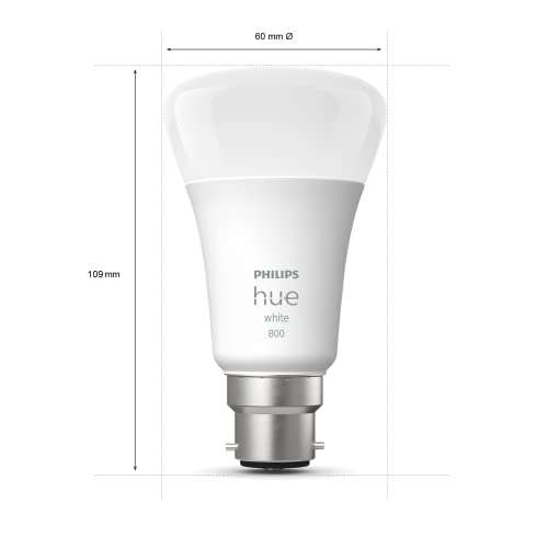 Philips Hue White LED Smart Light Bulb (Selected accounts)