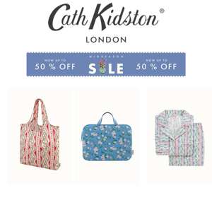 Sale - Up to 50% off + Free Delivery over £45 (otherwise £3.95) - @ Cath Kidston