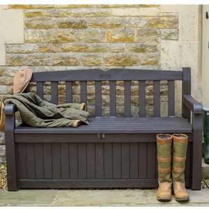 Keter Brown Iceni Storage Bench 265L - £59.99 + Free Click and Collect @ Yorkshire Trading Company
