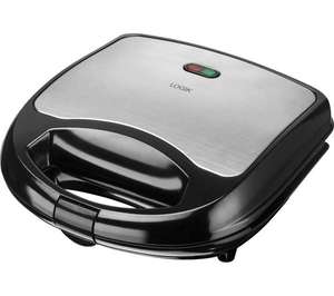 LOGIK L02SMS17 Sandwich Toaster (in Black & Silver) - £9.99 + Free Delivery @ Currys