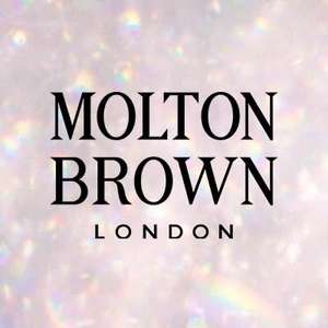 Spend £60 or more in participating store(s) or online get 10% back at Molton Brown (selected accounts) @ American Express