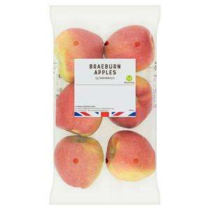 Sainsbury's Braeburn Apples x6 £1@ Sainsburys