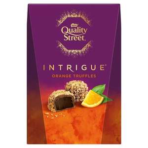 Quality Street Intrigue Orange Truffles Carton 200g £3.50 @ Sainsbury's