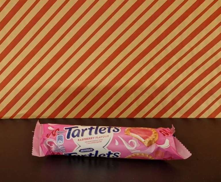 New McVitie's Tartlets Raspberry Flavour Biscuits 75p @ Poundland
