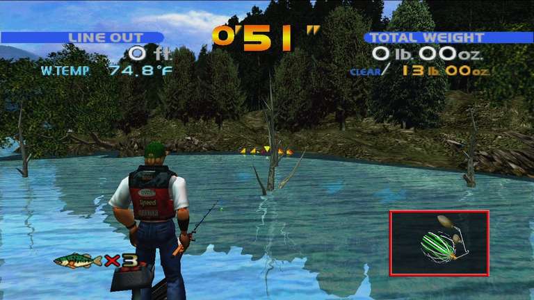 Free Steam copy of SEGA Bass Fishing with newsletter sign-up