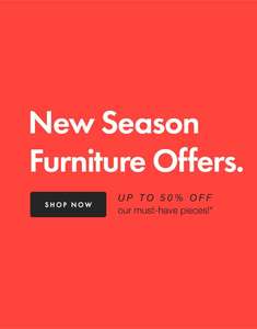 Up to 50% Off Selected Items in New Season Furniture Sale (e.g Roma White Ridged 2 Drawer Coffee Table - £79.99 Delivered) @ Vonhaus