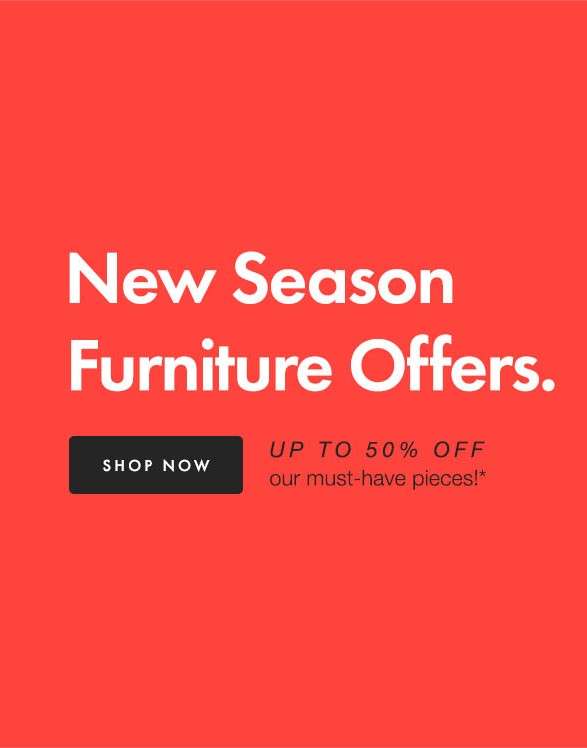 Up to 50% Off Selected Items in New Season Furniture Sale (e.g Roma White Ridged 2 Drawer Coffee Table - £79.99 Delivered) @ Vonhaus