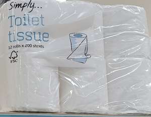 Simply Toilet Tissue 12 Pack - Instore (Dudley)