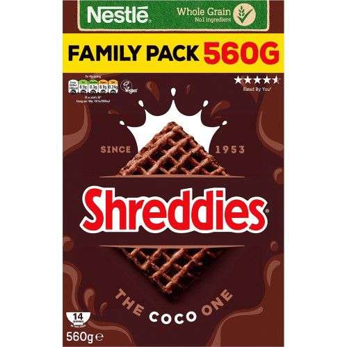 Coco Shreddies 560g in (Grimsby)