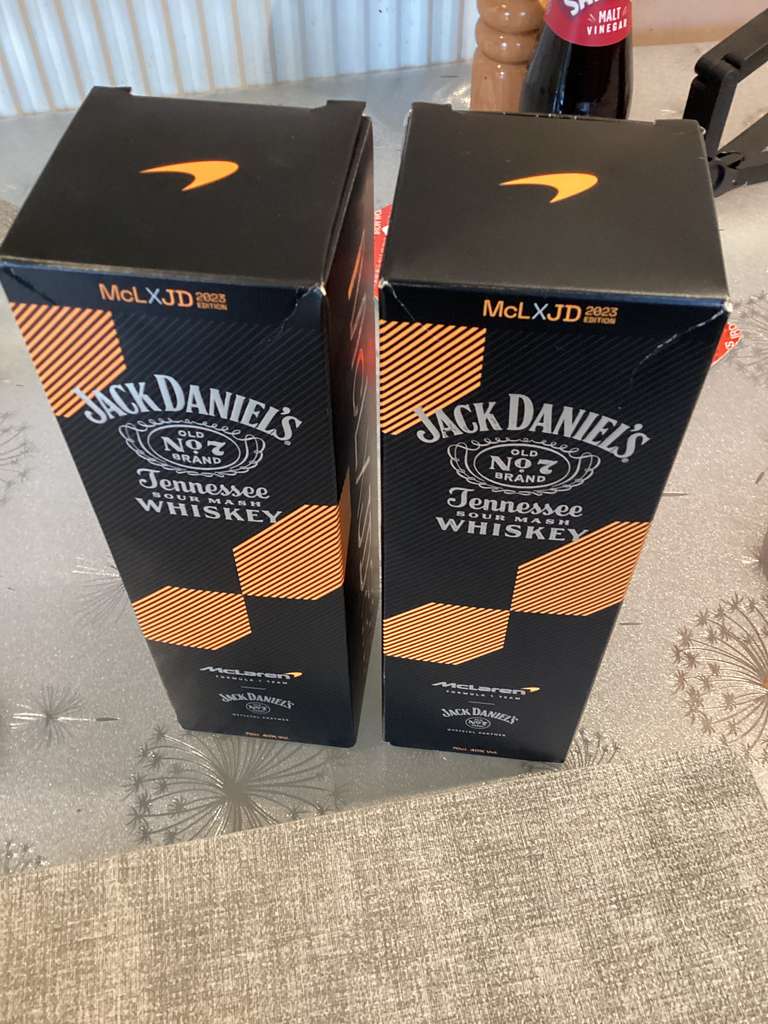 Jack Daniel's Tennessee Whiskey Mclaren & Gift Box 700Ml Reduced To Clear - Holyhead