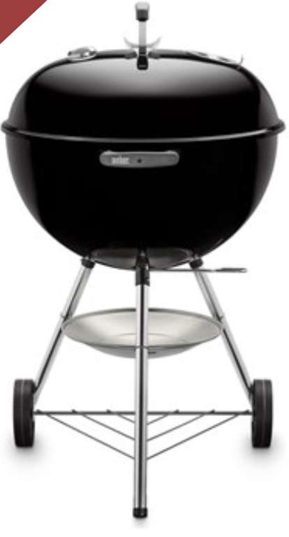 Weber Classic Kettle Charcoal Grill 57cm £144.99 Delivered @ WowBBQ