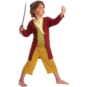 Official The Hobbit Bilbo Baggins Children's Costume