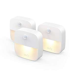 eufy by Anker, Lumi Stick-On Night Light, Warm White LED, Motion Sensor, 3-Pack - Sold By Anker Direct FBA